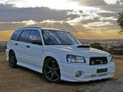 Накладка на бампер. Subaru Forester, SG5, SG9, SG, SG69, SG9L