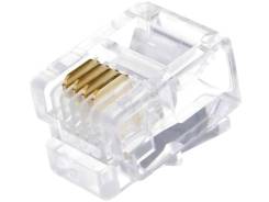 Коннекторы RJ11/RJ12.