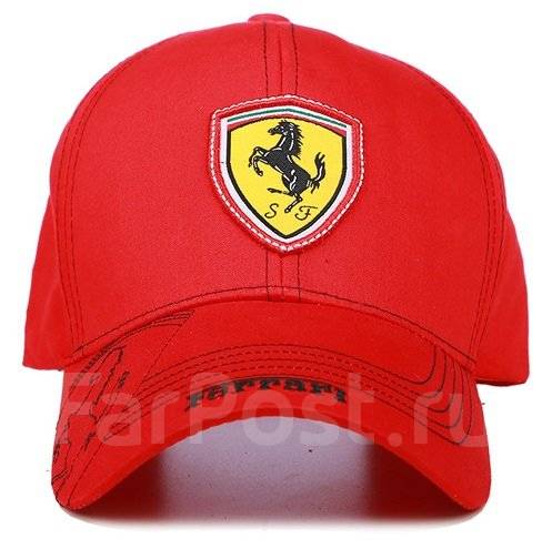 Кепка ferrari черная