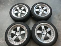 Продается комплект литых дисков Bridgestone Kaiser R17 #1472. 8.0x17, 5x114.30, ET37