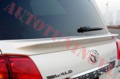 Спойлер на заднее стекло. Toyota Land Cruiser, GRJ200, GRJ76K, GRJ79K, J200, URJ200, URJ202, URJ202W, UZJ200, UZJ200W, VDJ200 Двигатели: 1GRFE, 1URFE...
