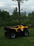 BRP Can-Am Outlander Max 500. ��������, ���� ���\���, � �������� ����