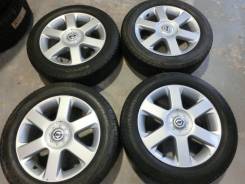 Продается комплект оригинальных литых дисков Nissan Elgrand R17 #1517. 6.5x17, 5x114.30, ET45