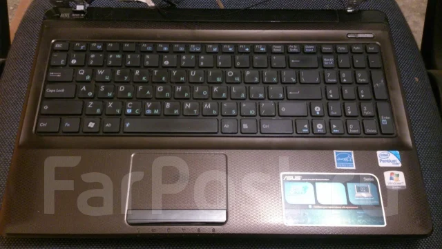Asus K52F. WiFi: 1, Bluetooth: 1 ����