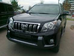 Накладка на бампер. Toyota Land Cruiser Prado