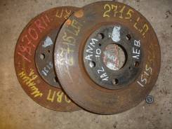 Диск тормозной. Toyota Isis, ANM10, ANM10G, ANM10W Двигатель 1AZFSE