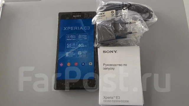 Sony Xperia C3 D2533. �/�, 8 ��, ������, 3G, 4G LTE, NFC. ��� ����� �� ������������ ����