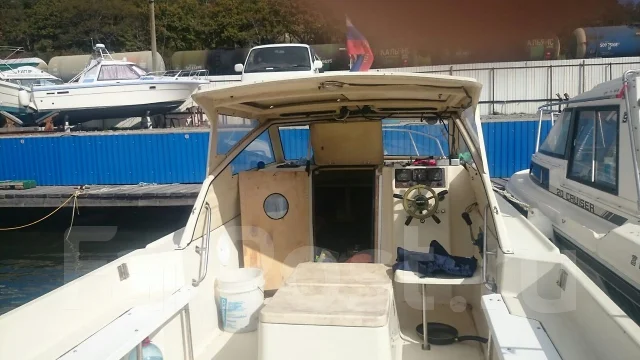 Yamaha Fish 24. 1990 ���, ����� 7,5��., ��������� ������������, 145��.�., ������ ����