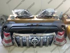 Заглушка бампера. Toyota Land Cruiser Prado, GRJ150L, GRJ150, GDJ150L, GDJ150W, TRJ150W, KDJ150L, GRJ150W, TRJ150 Двигатели: 1KDFTV, 2TRFE, 1GDFTV, 1G...