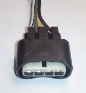 Корпус разъема мама черн. (девять)0980- 11885. Toyota Vitz, SCP10 Toyota Yaris, SCP10 Toyota Echo, SCP10 Двигатель 1SZFE