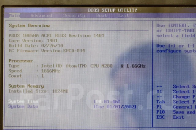 Asus Eee PC 1005HA ����