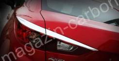 Накладка на стоп-сигнал. Mazda Axela