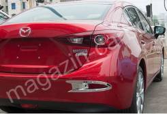Накладки на отражатели Mazda Axela 2013-2015