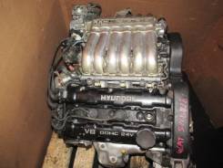 Двигатель в сборе. Hyundai Galloper Hyundai Sonata Mitsubishi Pajero, V60, V63W, V64W, V65W, V66W, V67W, V68W Двигатели: 6G72, G6AT