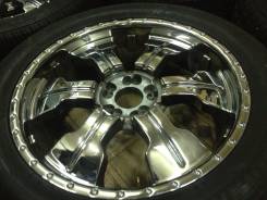 Симпотичные Хром диски R20 на Harrier, Vanguard, Venza, Infinity, Jeep. 8.5x20", 5x114.30, 5x120.00, ET35, ЦО 74,0 мм.