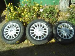 Три диска на Nissan R16 и запаска подарок. x16, 5x114.30