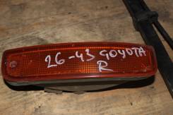 Повторитель поворота в бампер. Toyota Hiace, KZH100G, KZH106G, KZH106W, LH100G, LH102V, LH103V, LH107G, LH107W, LH109V, RZH100G, RZH101G, RZH102V