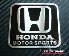 Табличка. Honda