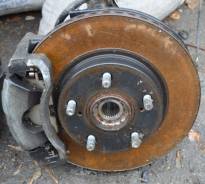Диск тормозной. Toyota Corolla, 10, 17, 18, ZRE151 Двигатель 1ZRFE