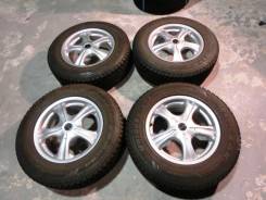 Продается комплект литых дисков Bridgestone Vaggio в Ангарске. 7.0x16, 5x100.00, 5x114.30, ET35