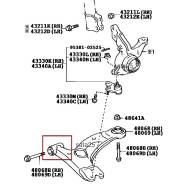 Сайлентблок рычага, тяги. Toyota: Premio, Allion, WiLL VS, Allex, Corolla Axio, Avensis, Corolla Verso, Sprinter Trueno, Corolla, Sprinter Marino, Spr...