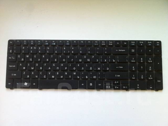 Клавиатура от ноута aser aspire 5542g, б/у, в наличии. Цена: 500₽ во ...