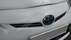Молдинг решетки радиатора. Toyota Prius, ZVW30, ZVW30L