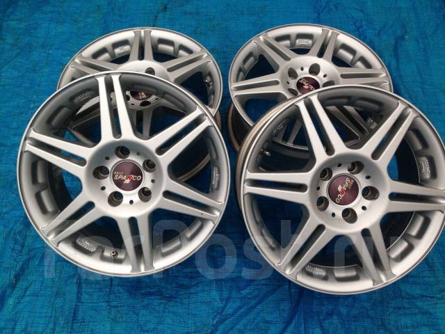 Комплект японских литых дисков Sparco R15 5-100. MADE IN Japan, 15", 1 ...