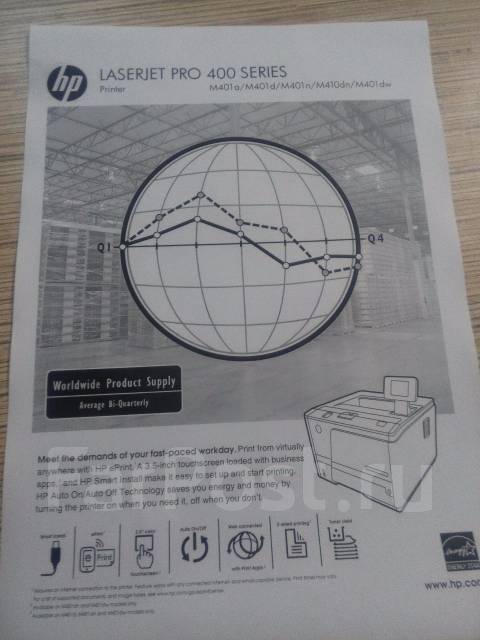 Лазерный принтер HP LaserJet 400pro M401a - Печатная техника во ...