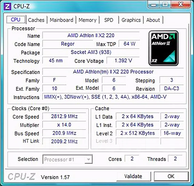AMD Athlon II X2 220 ����