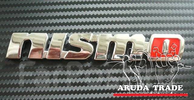 Металлическая эмблема Nismo на кузов (хром) купить во Владивостоке по ...