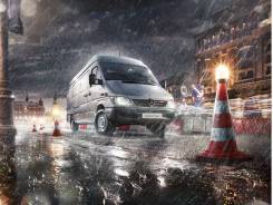 Mercedes-Benz Sprinter 411 CDI. Продается фургон Mercedes-Benz Sprinter Classic 411 колесная база 4025, 2 000 куб. см., 1 500 кг.