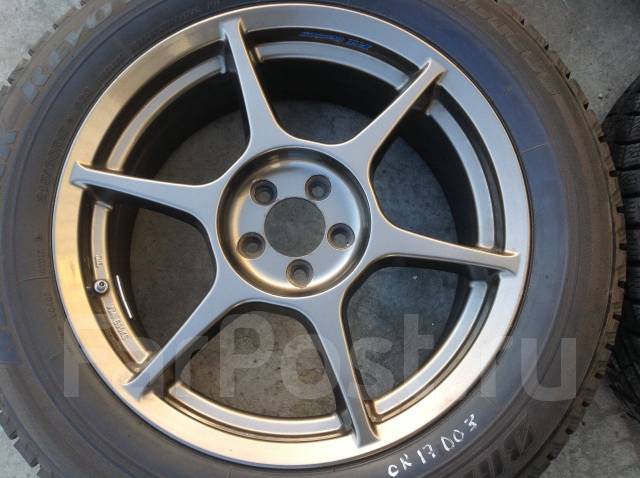 215/60 R 17 Bridgestone Blizzak Revo1 литые диски P1 Racing R17 5x100 ...