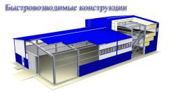 Монтаж быстровозводимых конструкций в Туле