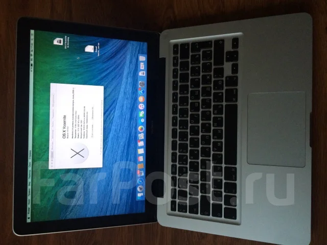 Apple MacBook Pro 13 2009 Mid MB990. 2����, ��� 4 ��, ���� 500���, WiFi: 1, Bluetooth: 1, ����������� �� 8��. ����