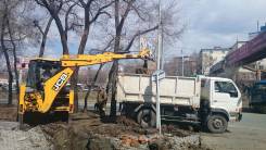 Вывоз мусора , грунта. Отсыпка территорий