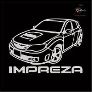 Наклейка. Subaru Impreza