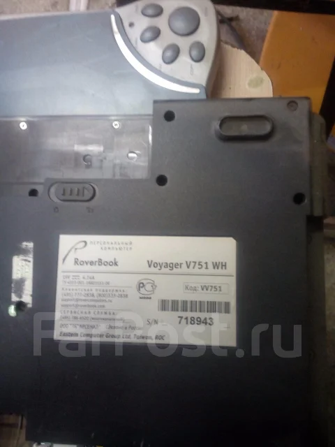 Roverbook Voyager. ��� 256 �� � ������, WiFi: 1, Bluetooth: 1 ����
