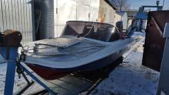 Обь-3. 1993 год год, длина 4,30 м., двигатель подвесной, 45,00 л.с., бензин
