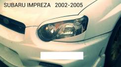 Накладка на фару. Subaru Impreza, GDB