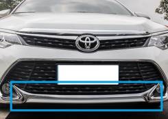 Молдинг переднего бампера для Camry 55 кузов 2015 год. Toyota Camry Subaru Bistro