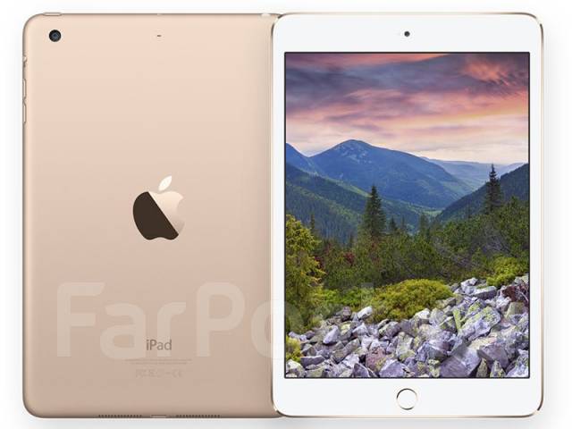 Ipad mini 3(Gold) 16 gd Wi Fi + cellular, в наличии. Цена: 23 499₽ во  Владивостоке
