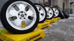 RAYS VOLK RACING. 7.5/8.5x18, 5x114.30, ET43/35, ЦО 70,0 мм.