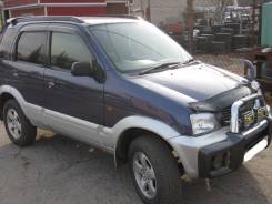 Передняя часть автомобиля. Daihatsu Terios, J100G Двигатель HCEJ