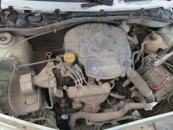Двигатель в сборе. Renault Logan