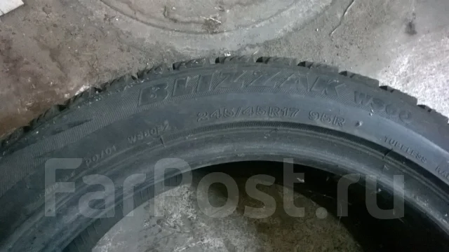 Bridgestone Blizzak W800. ������, ��� �����, 2007 ���, �/�, ����� 10 % ����