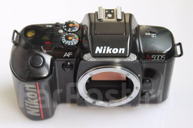 Фотоаппарат Nikon 5005 AF пленочный, 20 и более, без зума, б/у, в ...
