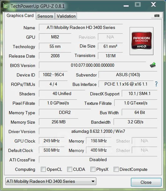 Asus X50SL. 15.4", 1 733����, ��� 2048 ��, ���� 120���, WiFi: 1, ����������� �� 2��. ����