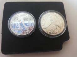 Серебряные олимпийские монеты Турин 2006
