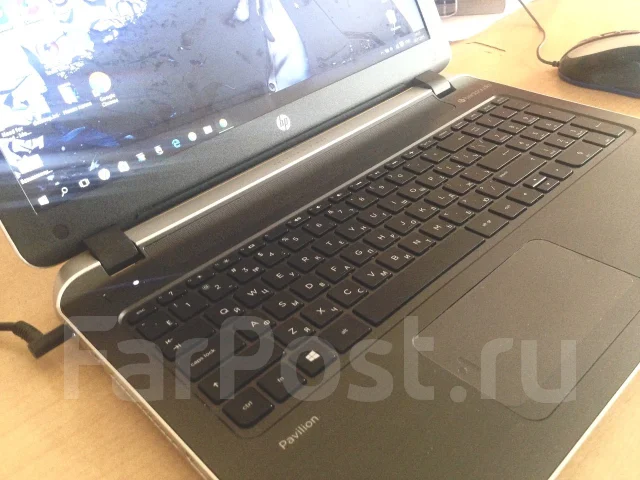 HP Pavilion 15. 15.6", 2,1����, ��� 6 ��, ���� 750���, WiFi: 1, Bluetooth: 1, ����������� �� 5��. ����